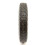 Plastic Wheel & Solid Rubber Tyre Black Grey / Diamond Tread 8 Inch 8