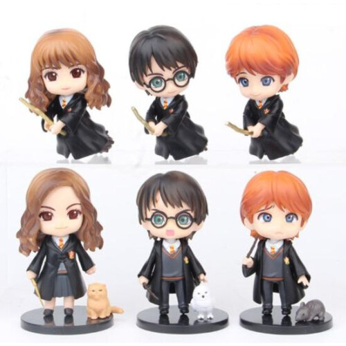 6 pacotes de figuras de Harry Potter 10CM 1