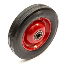 8" Metal Wheel Solid Rubber Tyre 200mm 8 x 1.75'' 16mm Bore Sack Truck