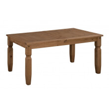 Corona Large Extending Dining Table Solid Wood Mexican Pine Wooden