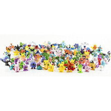 48 söpö värikäs Pokémon figuurit Pokemon sisältää Pikachu