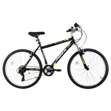 Basis MRX Pro Hardtail Mountain Bike, 26" Wheel - Black/Yellow