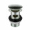 Bathroom Pop Up Basin Wastes Sink Push Button Click Clack Plug Slotted 1