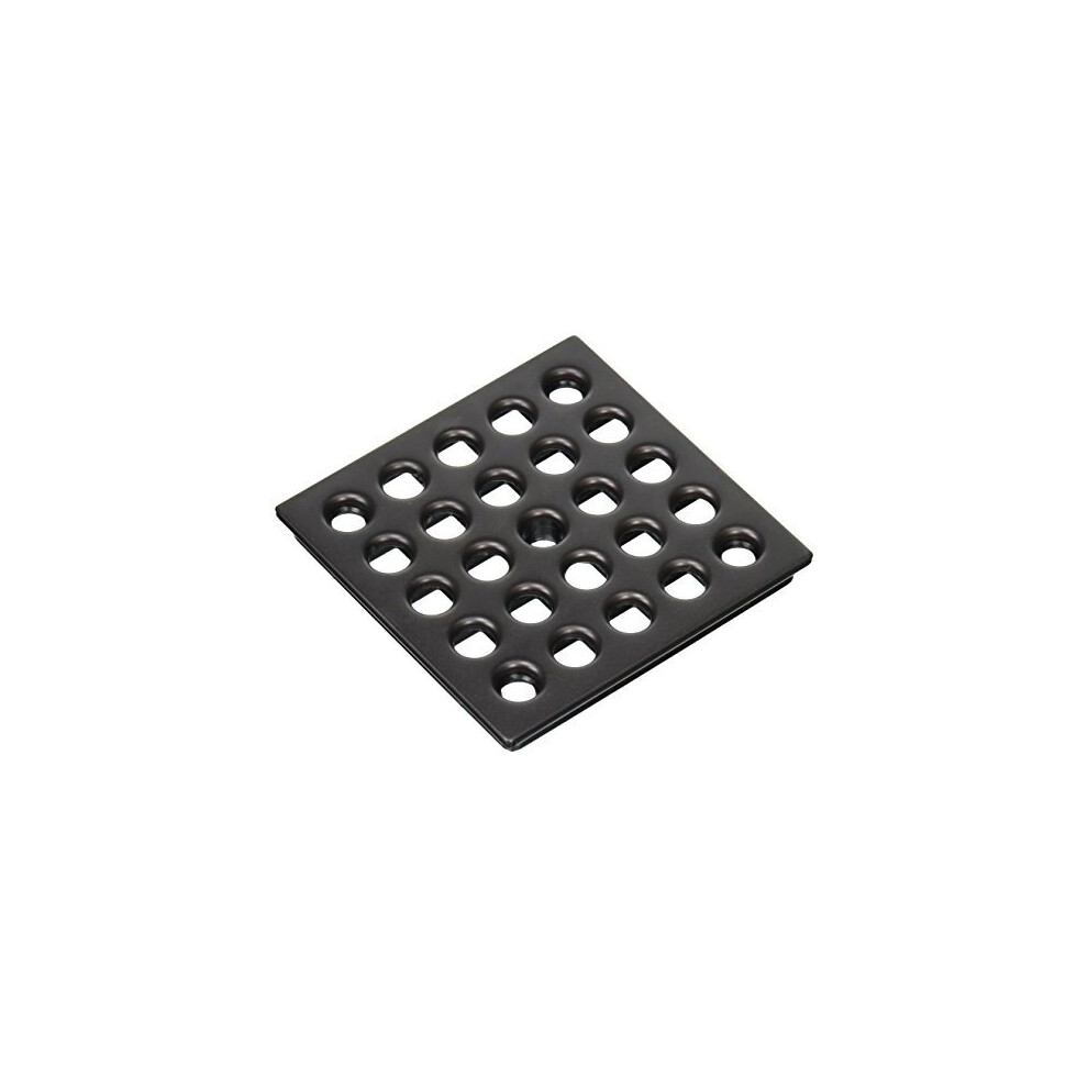 Ebbe E4407 Square Shower Drain Grate, Oil Rubbed Bronze 892013002153