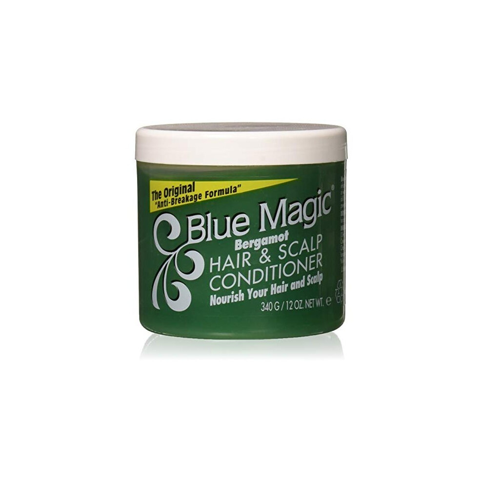 Blue Magic Conditioner, Hair & Scalp, Bergamot, 12 Oz-image-OPC-PB5BGPR-NEW