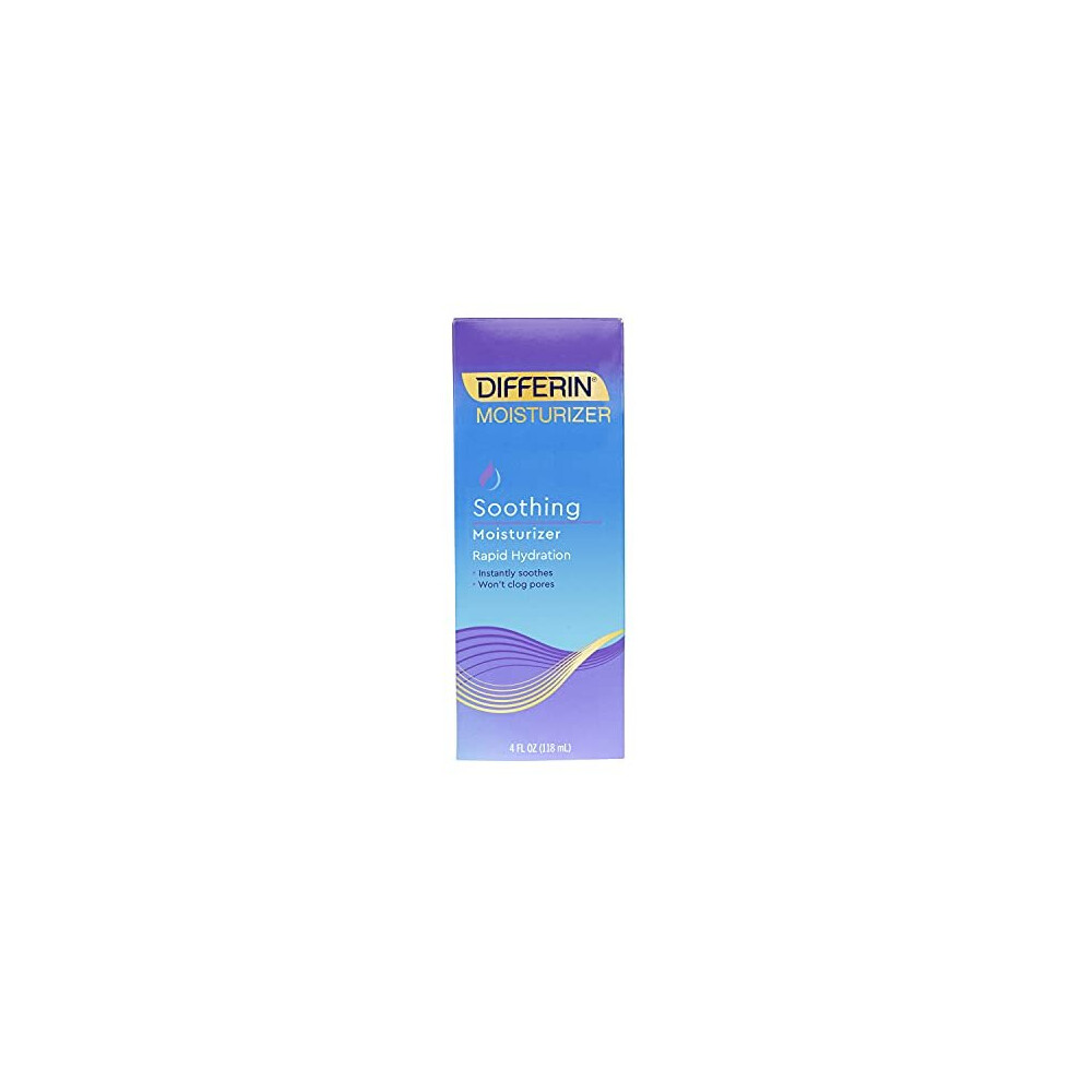 Face Moisturizer by the makers of Differin Gel, Soothing Lotion for Face and Body, Gentle Skin Care for Acne P