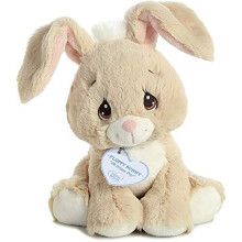Aurora Inspirerende Precious Moments Floppy Bunny Knuffeldier - Gedenkwaardige Herinneringen - Bruin 8.5 Inch