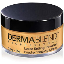 Dermablend Loose Setting Powder, Face Powder Makeup & Finishing Powder for Light, Medium & Tan Skin Tones, Mat