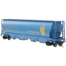 Bachmann Trains - Canadian 4 Bay Cylindrical Grein Hopper - Heritage Fund - HO Scale