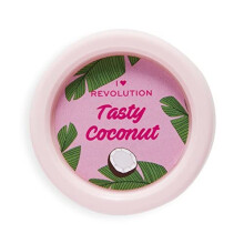 I Heart Revolution Tasty Coconut Lip Scrub, Lip Care Product Designed To Exfoliate & Soften Lips, Vegan & Crue