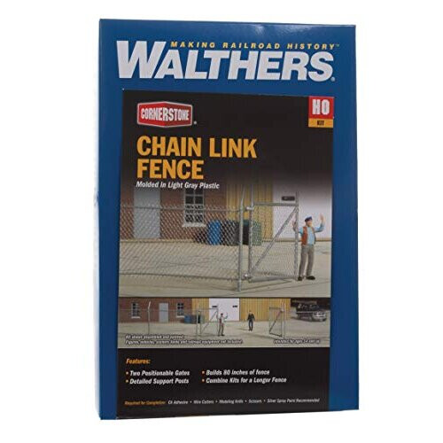 Μοντέλο Φράχτη Αλυσίδας Walthers Cornerstone HO Scale 1