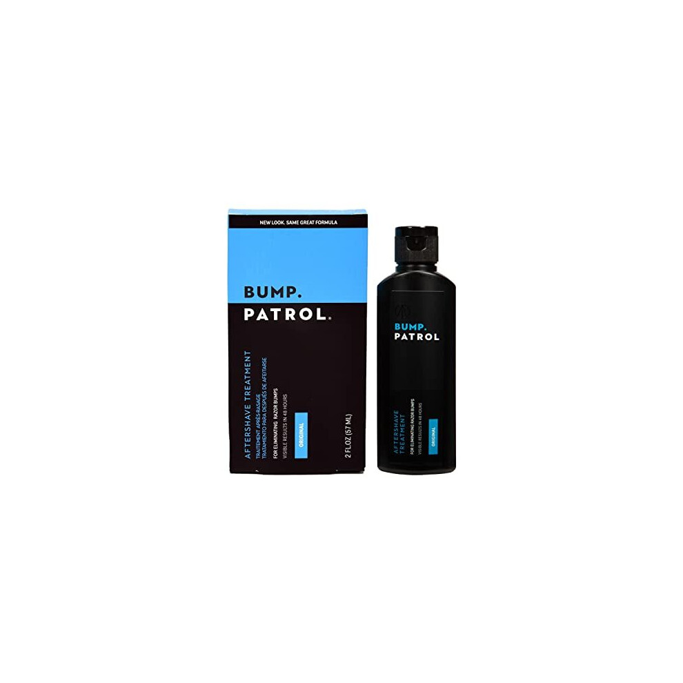 Bump Patrol Original Formula After Shave Bump Treatment Serum - Razor Bumps, Ingrown Hair Solution For Men And