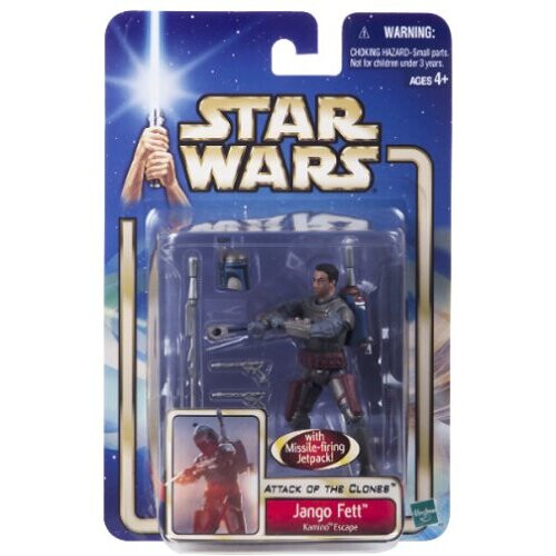Star Wars Star Wars Επίθεση των Κλώνων Φιγούρα: Jango Fett (Διαφυγή Kamino) 2