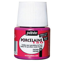 Porzellanfarbe - Pébéo - Fuchsia - 150C - 45 ml - Spülmaschinenfest