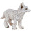 Papo - Estatueta Jovem Lobo Polar 1