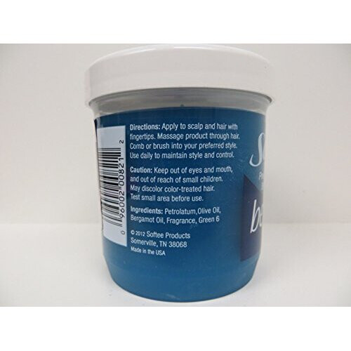 Softee Bergamot Hair Dressing Product, Blue, 5 Ounce 2