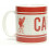 Liverpool FC Official Liverpool FC red captain design ceramic mug 1