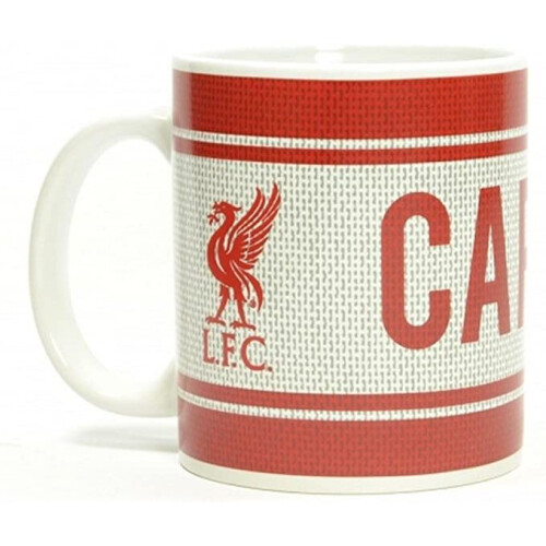 Liverpool FC Official Liverpool FC red captain design ceramic mug