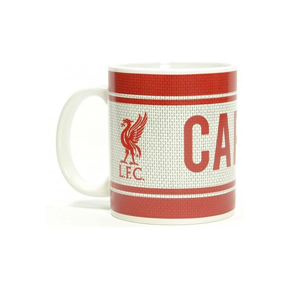 Official Liverpool FC red captain design ceramic mug