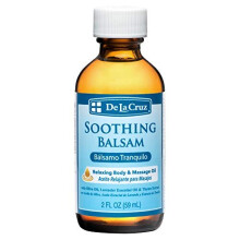 De la cruz lugnande balsam (balsamo tranquilo) massageolja - inga konserveringsmedel eller konstgjorda frger - tillverkade i USA - 2 fl oz