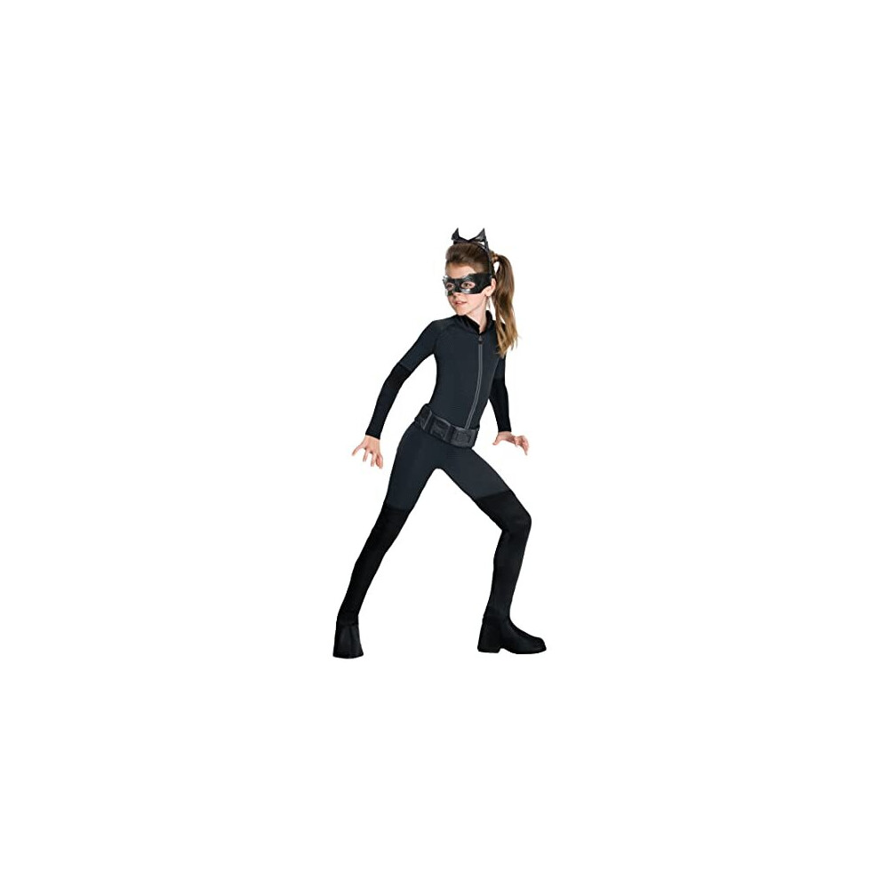 Rubies Batman Dark Knight Rises Childs Catwoman Costume - Medium Black