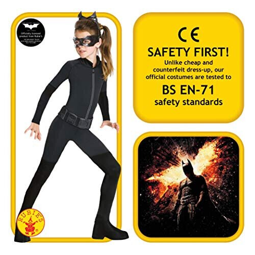 Rubies Batman Dark Knight Rises Catwoman-Kost?m f?r Kinder, Gr??e M 1