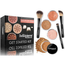 bellapierre Get Started Kit | Includes 2 Mineral Foundations, 1 Blush, & 1 Bronzer | Mineral Makeup Essentials