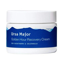 Ursa Major Golden Hour Recovery Cream | Natural Face Moisturizer with Calendula and Sea Buckthorn | Vegan, Cru