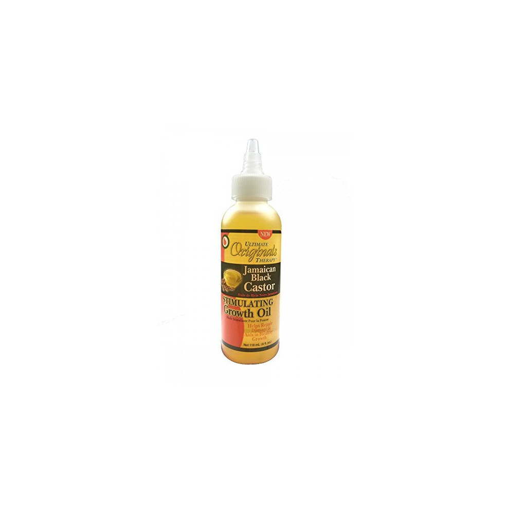 Africas Best Ultimate Originals Stimulating Jamaican Black Castor Oil, 4 Ounce