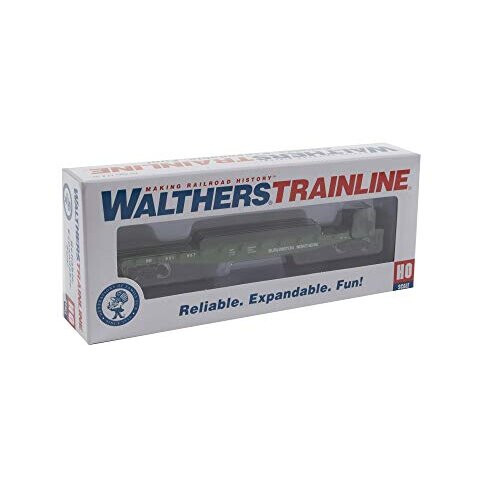 Walthers Trainline Ho Scale Model Burlington Northern Flatcar 2