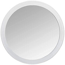 Jerdon Draagbare Reismake-upspiegel - 9" Diameter met 5X Vergroting - Zuignappen voor Wandmontage - Inclusief Reiszak - Model JSC5