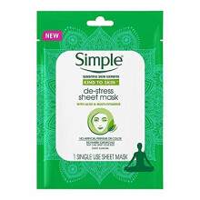 Simple Kind To Skin De-stress Sheet Mask 1 St (I0091714)
