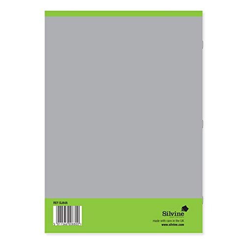 Silvine A4 Book Keeping Analysis, 32 Pages Printed 'Analysis' 7 Columns - Ref SJA4A-P [Pack of 6] 1