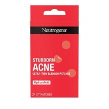 Neutrogena Stubborn Acne Blemish Patches, Ultra-Thin Hydrocolloid Acne Patch Absorbs Fluids & Removes Impuriti