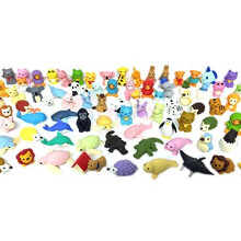Pencil Suddgummi Djursamling IWAKO Japanska Suddgummin (Pack om 20) Unicorn ingår