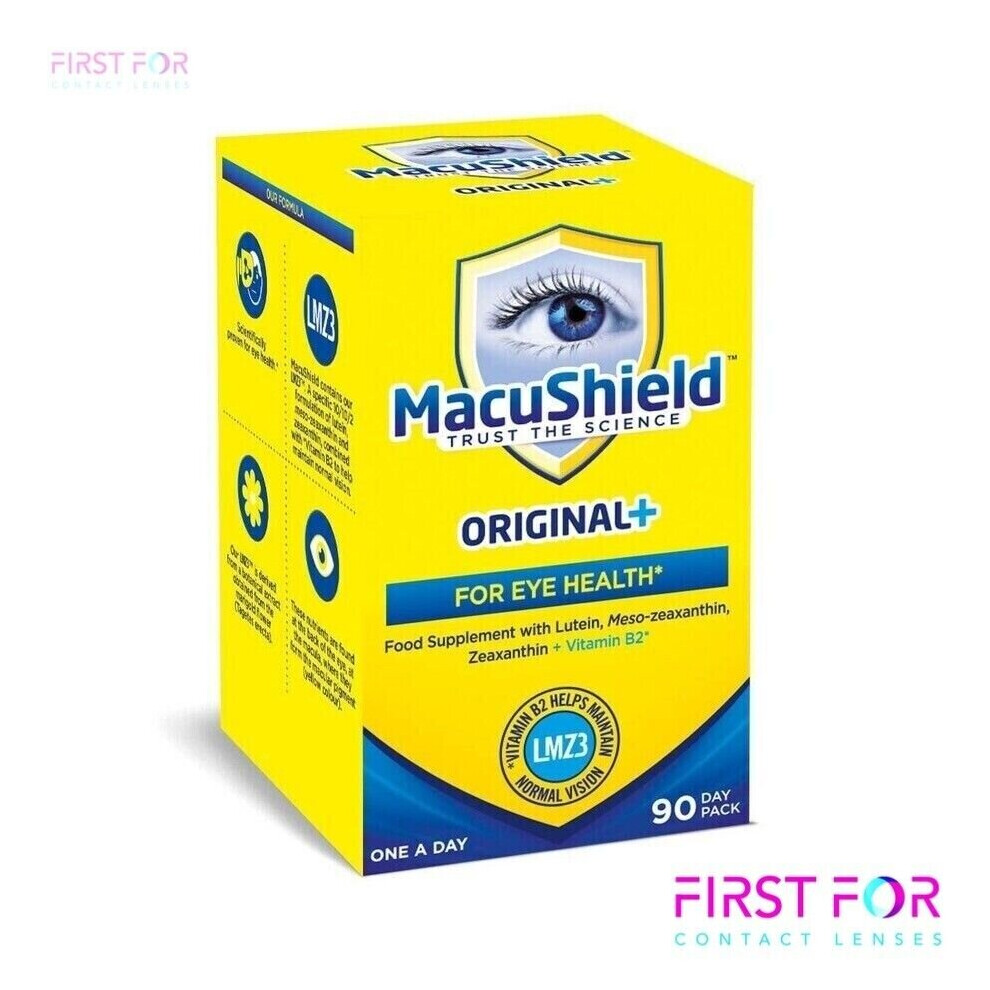 THREE PACKS of Macushield 90 Capsules