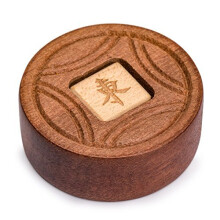 Yellow Mountain Imports Scommettitore di Mahjong in legno/Indicatore del vento - Accessorio per il Mahjong cinese o americano