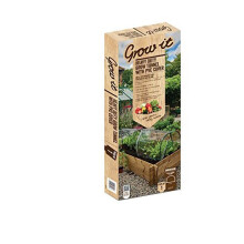 Grow It 08769 Seedling Cloche with Heavy Duty Cover, Multi-Colour, 91 x 28 x 7 cm