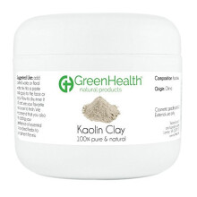 GreenHealth kaolien-kleipoeder - 100% puur en natuurlijk (3 oz)