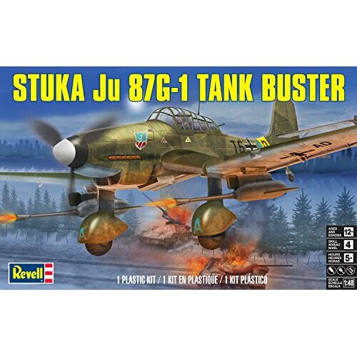 Revell Revell Stuka Ju 87G-1 Tank Buster plastic modelbouwpakket 1
