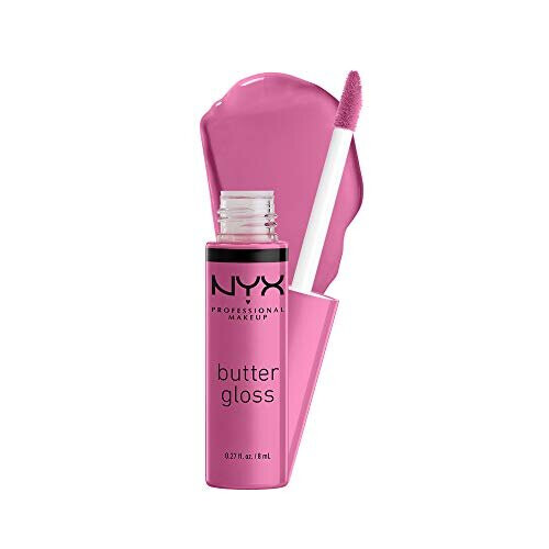 NYX Professional Makeup NYX PROFESSIONAL MAKEUP Βουτυρένιο Γκλος Χειλιών, Μη Κολλώδες - Merengue (Ροζ Λιλά)