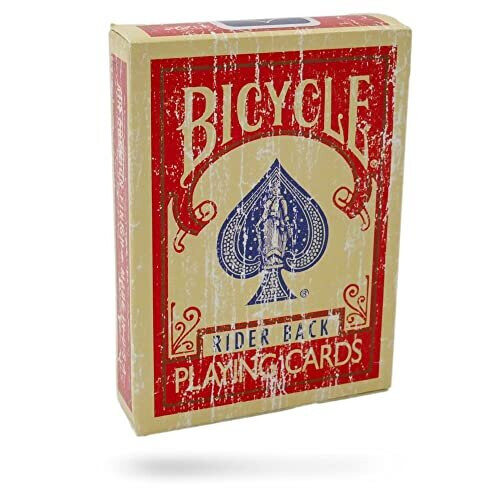 Magic Makers Faded Rider Back Rotes Bicycle-Deck 2