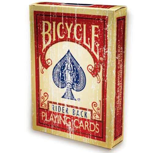 Magic Makers Faded Rider Back Rotes Bicycle-Deck