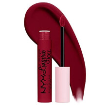 NYX PROFESSIONAL MAKEUP Lip Lingerie XXL Rouge     l   vres liquide mat - Sizzlin' (Rouge sang de b   uf)