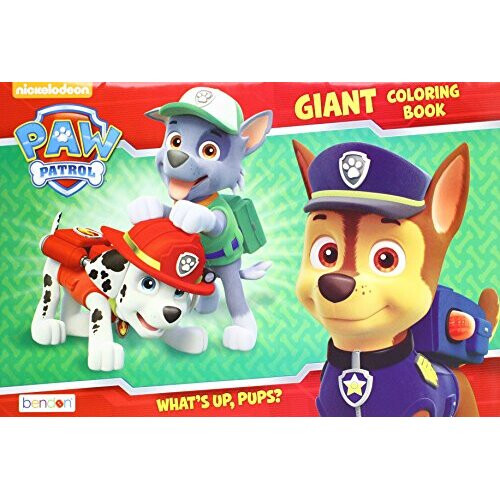 Paw Patrol 'Πώς είστε, κουτάβια;' Γιγάνιο βιβλίο ζωγραφικής και δραστηριοτήτων