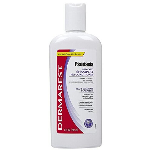 Dermarest Psoriasis Medicated Shampoo plus Conditioner | 8-Ounces | 1-Unit 1