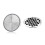 LEKEYE Shower Drain Hair Catcher/Strainer/Stainless Steel and Silicone 3