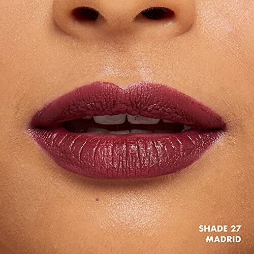 NYX Professional Makeup NYX PROFESSIONAL MAKEUP Υγρό Χρώμα Χειλιών Soft Matte - Madrid (Κόκκινο Cranberry) 2
