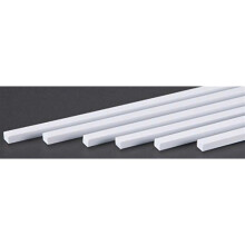 Evergreen 399 Square Profiles, 600 x 4.8 x 6.3 mm, 6 Pieces