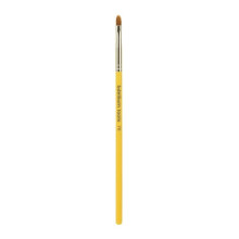 Bdellium Tools Pennello Make-up Professionale - Studio Series 711 Liner Punta Affilata - Fibre Sintetiche Morbide (Giallo, 1pc)